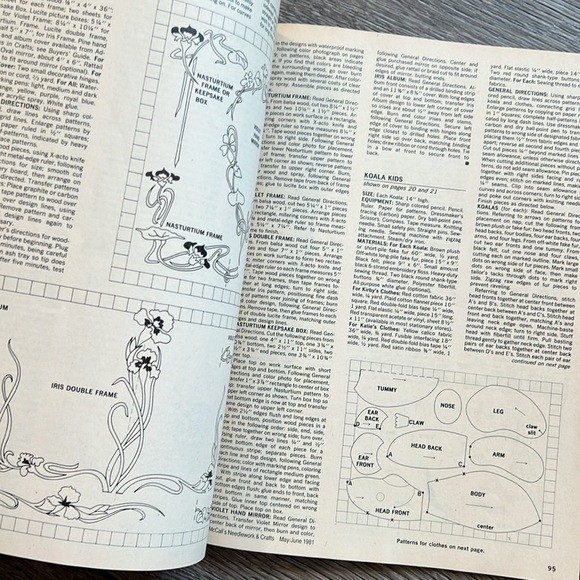 📚 SPECIAL 2/$21 BOOKS!! 📚 VINTAGE McCall’s Needlework & Crafts magazine 1981 - Picture 11 of 17